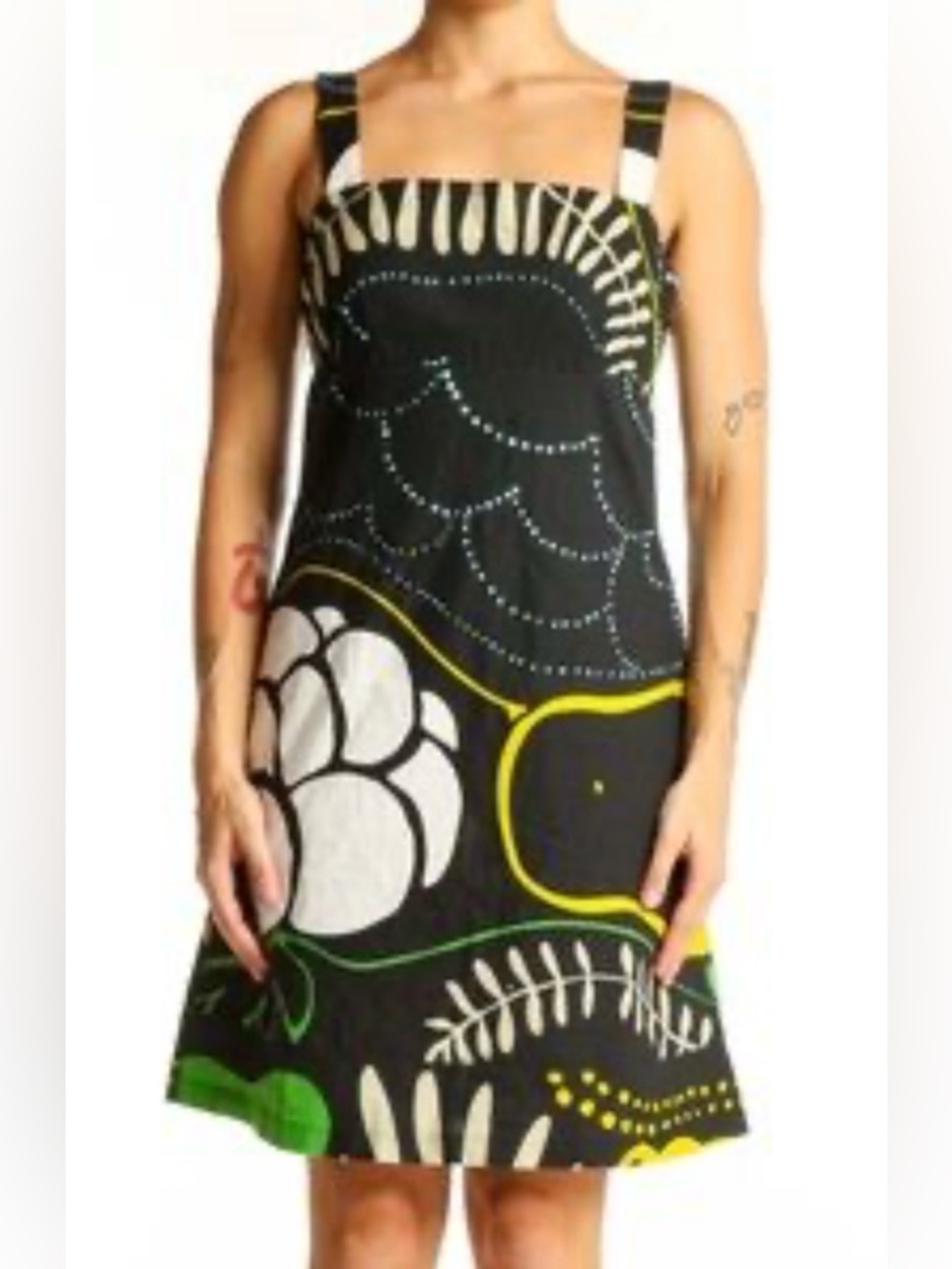 Marimekko By Anthropologie - Black Floral